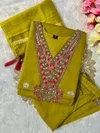 New Designers Kurti Pent Dupatta Set 